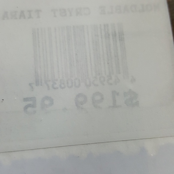 MOLDABLE CRYSTAL EMBELLISHED TIARA. - Picture 8 of 8